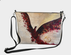Sac bandoulière en cuir végane
