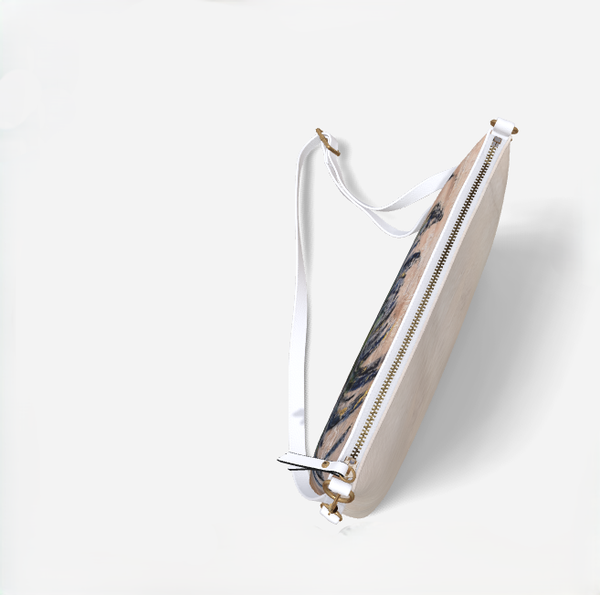 Sac bandoulière en cuire végane