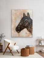 Présence — Tableau cheval | Ancrage & force calme